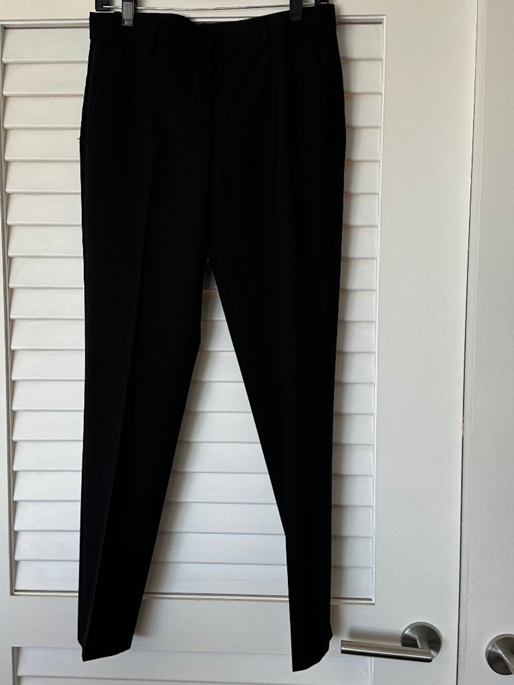 Theory dress cropped slacks